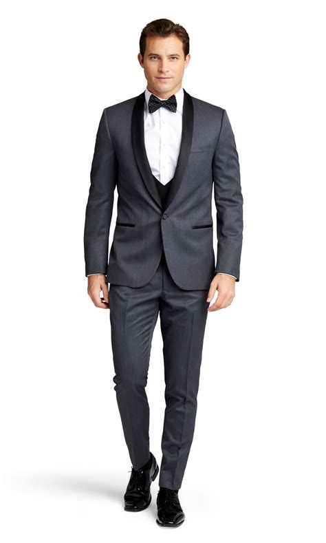 michael kors groom charcoal suit rental|Suits & Tuxedos .